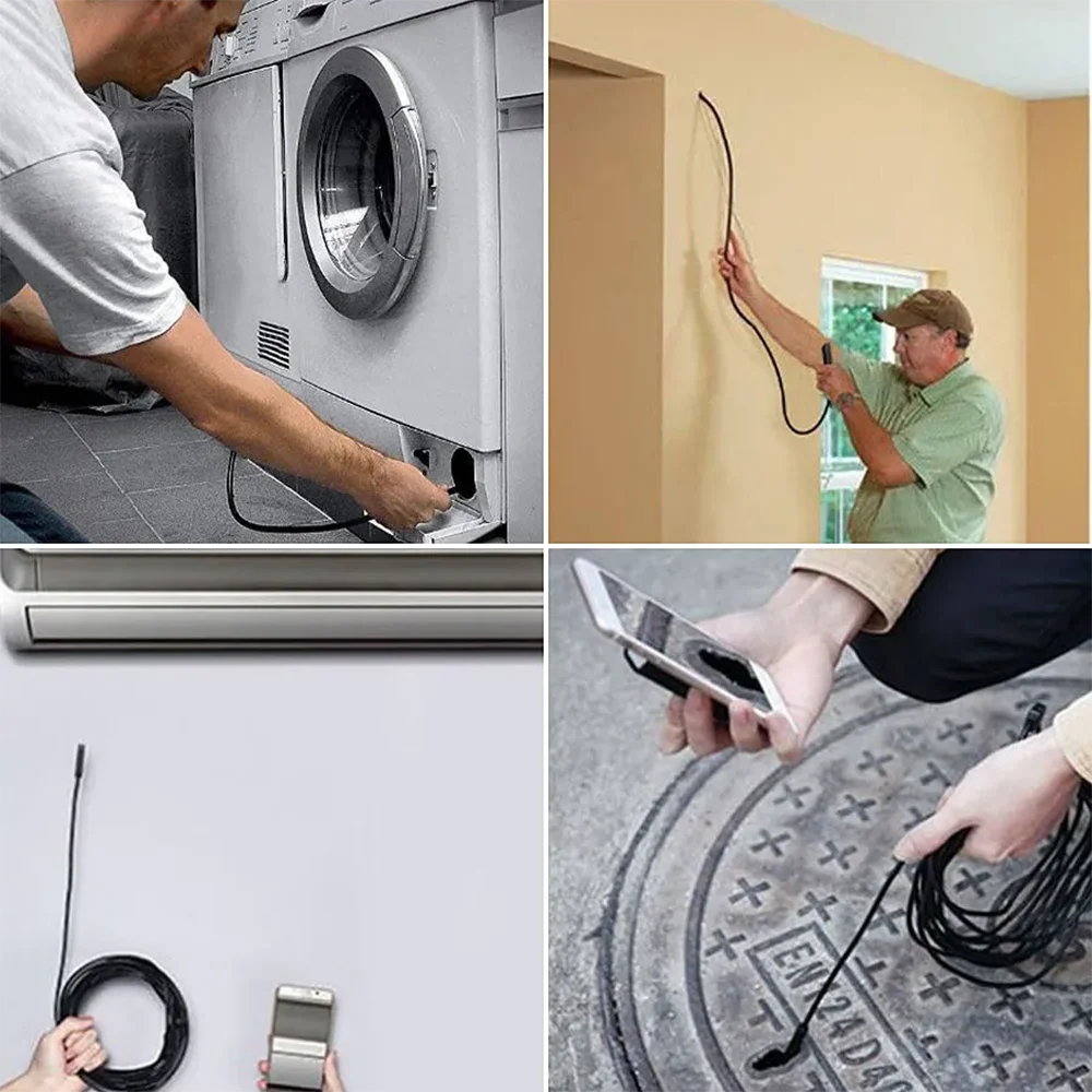 Inspection Camera Endoscope Flexible IP67 Waterproof Micro USB For Android PC Notebook
