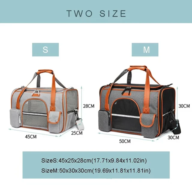 Crossbody Dog Bag Pet Backpack Crossbody Bag Solid Color Multipurpose Shoulder Bag Pet Carrier For Cats Dogs Stuff Dog Carrier 2