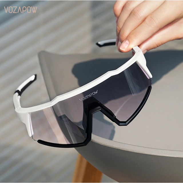 vozapow Photochromic Cycling Glasses Women Outdoor Sports Bicycle  Sunglasses Men MTB Cycling Sunglasses Road Bicycle Glasses - AliExpress