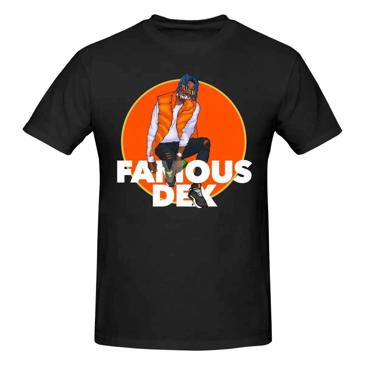 

Famous Dex Men's Classic Unisex Cotton T-Shirt for Men & Women, Classic Tee