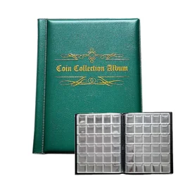 Deluxe 480 - Slot Coin Collectible Album for Convenient Storage and Display (Dark Green)