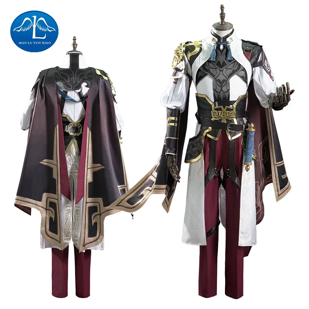 

Honkai Star Rail Jing Yuan Cosplay Custome Battle Suit Jing Yuan Anime Uniform Adult Anime Halloween Cosplay Men