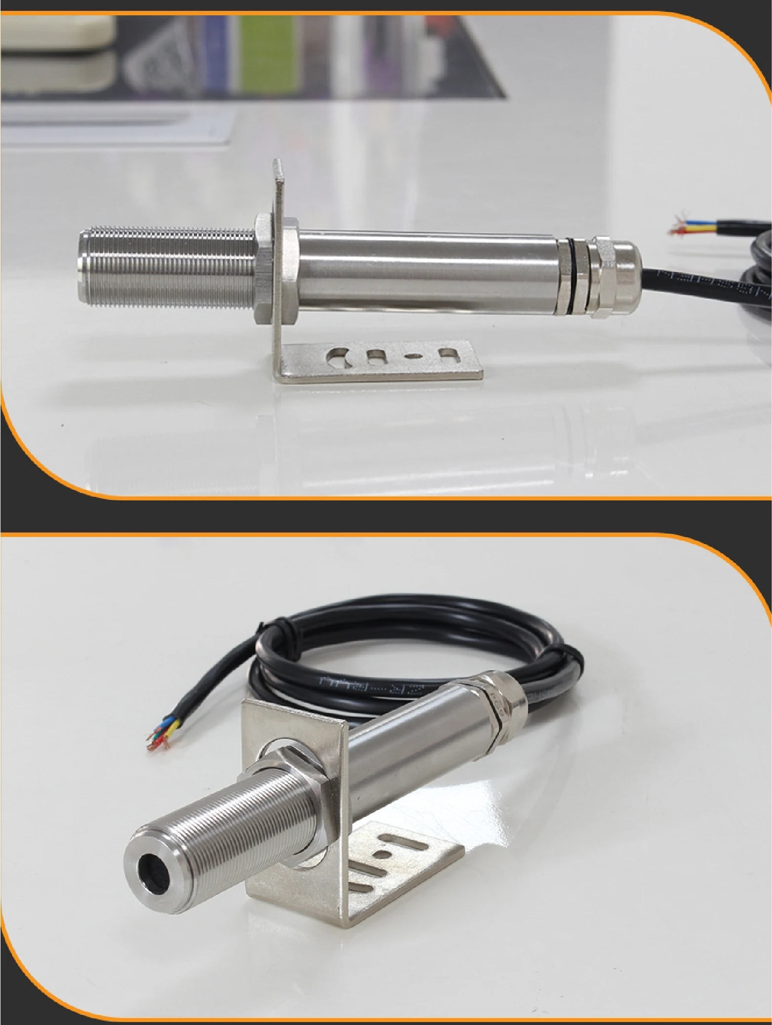 KM8765 Stainless Steel Noise Sensor Sound Level Meter Noise Monitor 30-130dBA DC