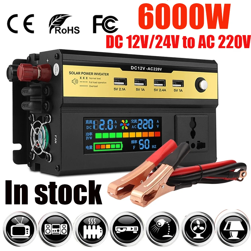 Moteur à Courant Continu (DC) 1,6KW - Tensions : 12V, 24V, 48V - Avec Relais - Marque Flowfit, Neuf