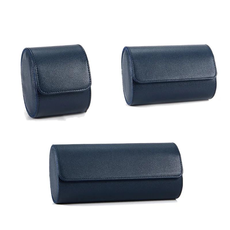 Jewelry Storage Bag Watch Snap Button Bag Packaging travel rollBag Mechanical Watch Box Travel holder Gift Box for Men