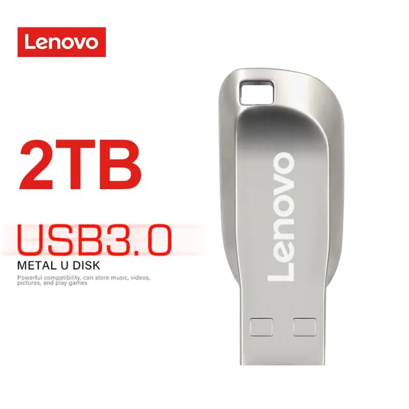 Lenovo Original Usb Flash Drives Extreme Usb 3.0 Pendrive 128Gb Usb 2Tb Drive Mass Storage Per Pc/Laptop Holiday Gift Usb Stick