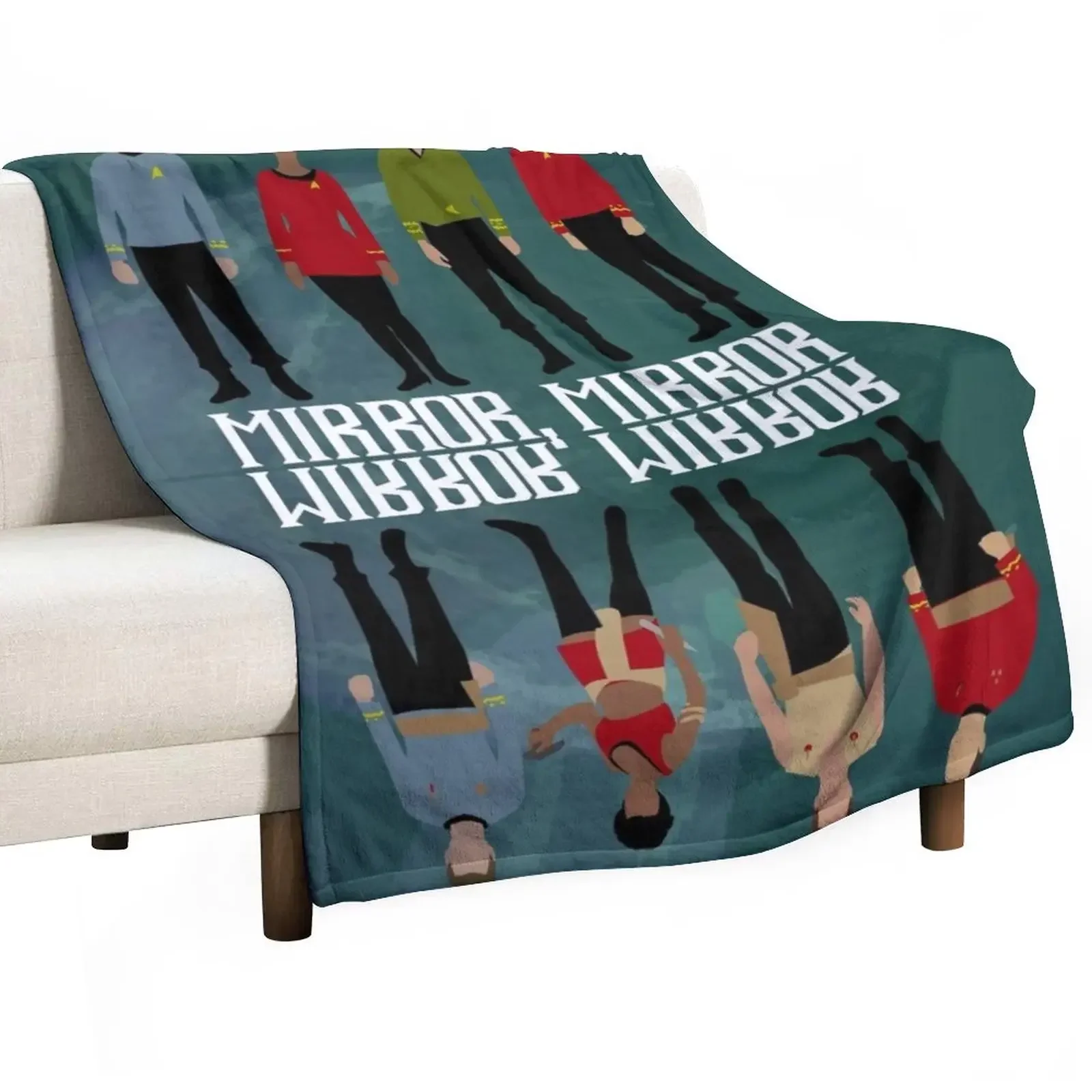 

Mirror, Mirror Throw Blanket Weighted blankets and throws warm for winter Blankets