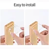 Acrylic Wood Display Stand Kit Figures Lipstick Powder Desktop Cosmetics Shelf Rack Makeup Holder Ladder Organizer Shelf 5