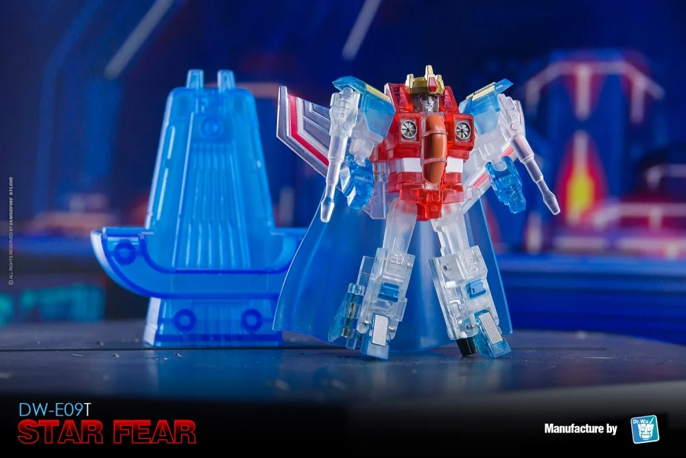 Dr.Wu DW-E09 STAR FEAR E-12 BLUE THUNDER E-15 DARK SKY MINI Action Figure 5cm E09G/T/D W/Coronation Set Anime figure