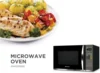 MWG9115SB-N Microwave Oven with Griller, Timer & LED Display 1100W, 11 Power Levels, 9 Pre-Programmed Settings, Removable Glass 4