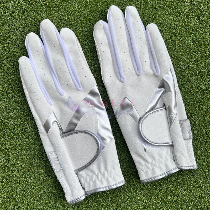 

2023 Women's Golf Gloves Fashionable Sheepskin Gloves for Comfortable Wear Resistant and Anti Slip