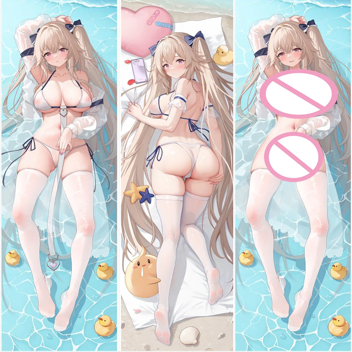 

Anime Azur Lane USS Anchorage Dakimakura 2WAY Hugging Body Pillow Case Japanese Otaku Pillowcase Cushion Cover