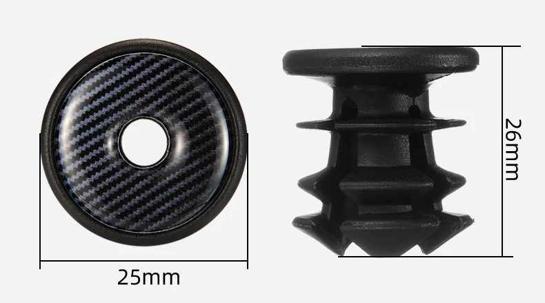 Description Picture 5 of itemBicycle Handlebar End Plugs Aluminum Alloy For Mountain MTB Bike Handle Bar Grips Cap Multi-color Road Cycling Accessories Tools