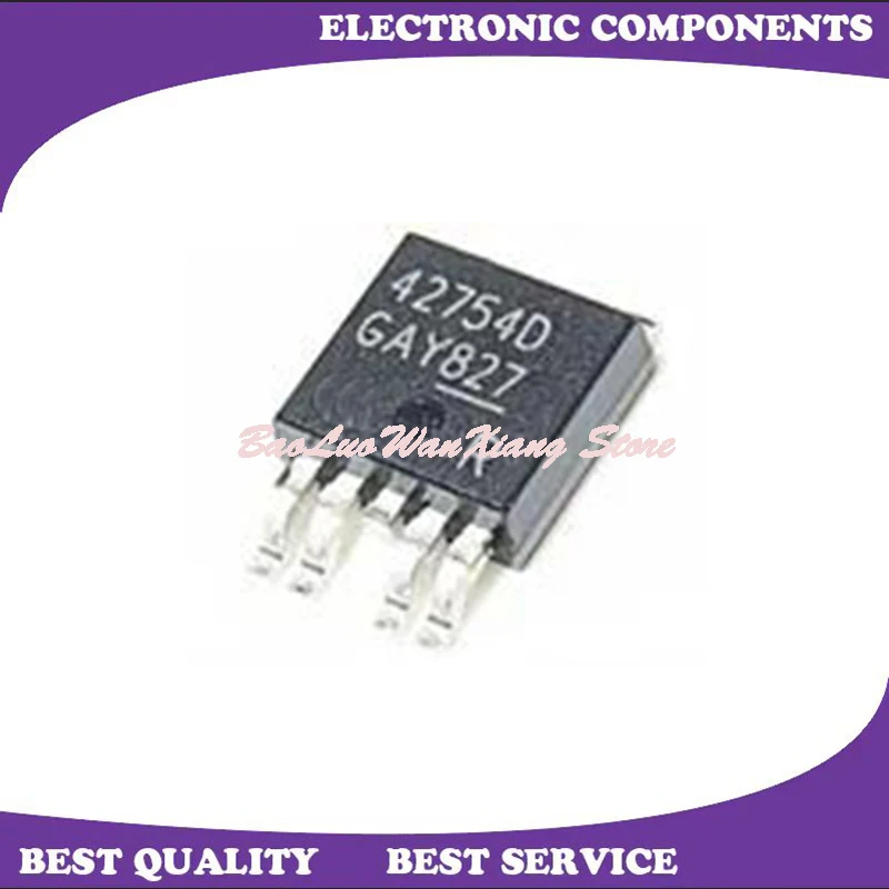 

1 Pcs TLE42754D 42754D TO-252-4 New and Original In Stock