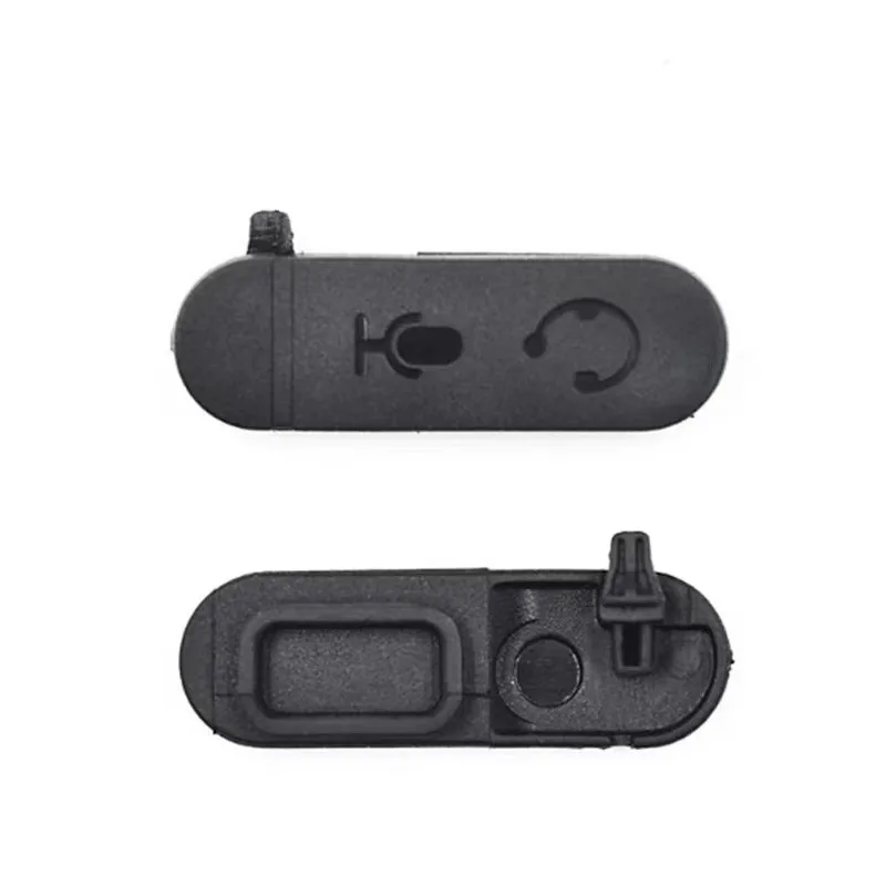 10PCS/Lot Walkie Talkie Dust Cover Of Programming Connector for Motorola DEP450 XIR P3688 CP200d Portable Radio