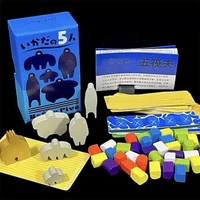 Oink Games Rafter Five 1-6Person Action Building Class Pparty Board Game Cards Family Games Funny Board Game For Adults Children 4