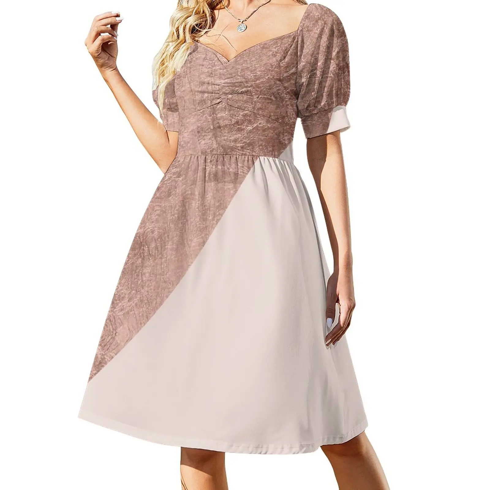

Женское платье без рукавов, розовое или Золотое Платье с геометрическим рисунком, лето 2024
