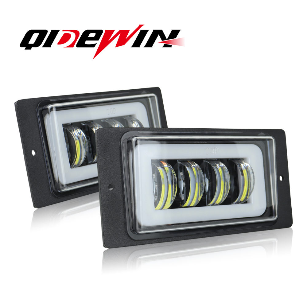 LED Fog Lamp For LADA 2110-2117 For Kamaz For Niva Chevrolet For Vaz 2114 Van Front Bumper Headlight DRL Driving Lights White