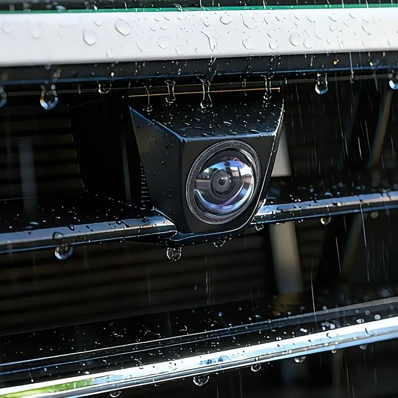 2 coperture protettive per telecamere per auto – anteriori e posteriori, 360 ° Protezione da pioggia, neve, sabbia, detriti - immagine 4