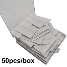 

50Pcs/Box Reusable Self-Adhesive Glue-Free Eyelash Glue Strip False Eyelashes Makeup Tools Hypoallergenic Easy To Stick