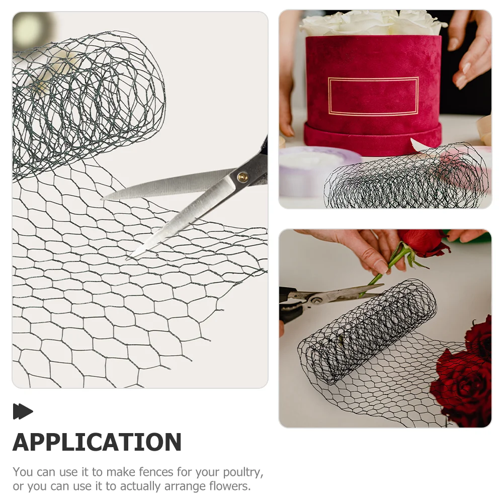 

1 Roll Floral Wire Netting Flower Arrangement Mesh Netting Chicken Wire Netting