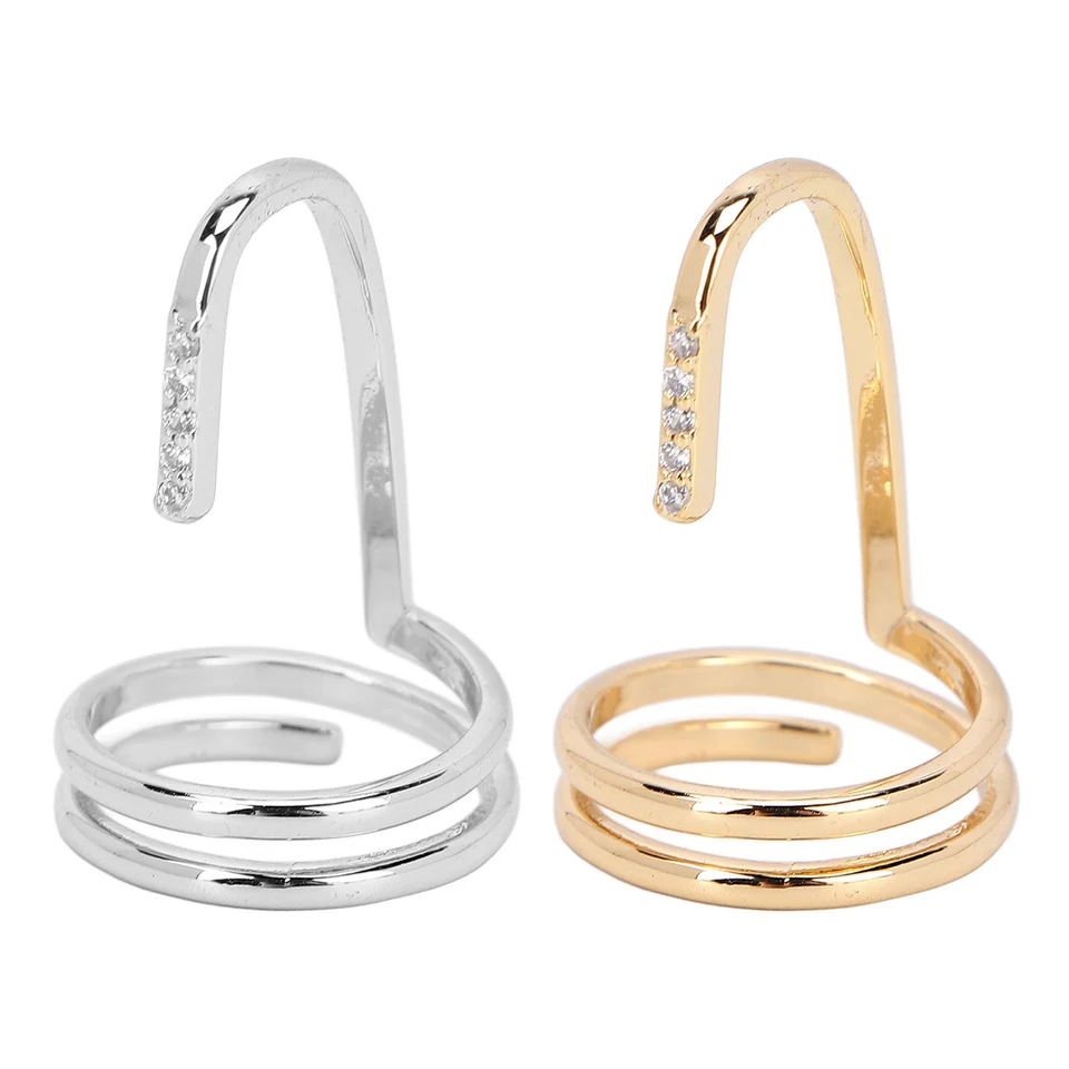 Ladies Decorative Nail Ring Fashion Jewelry Accessory