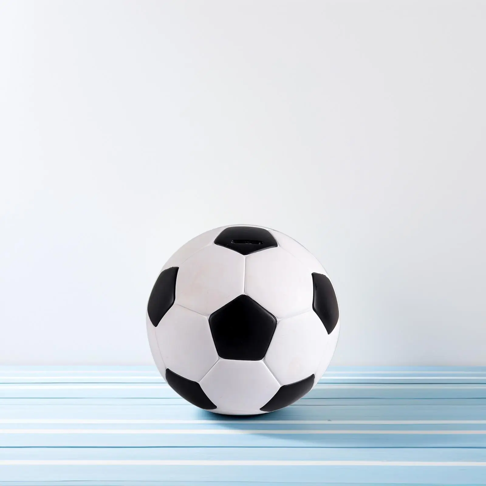Football Piggy Bank Kids Money Coin Decor Decoration Sports Vinyl Saving Office Decorations 6