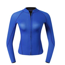 

2MM sail surf swim wetsuits top for lady