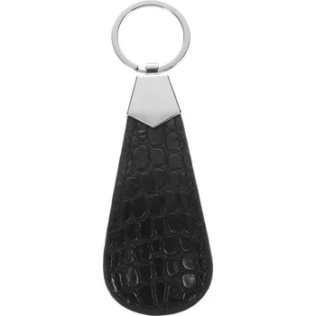 남성용 블랙 스니커즈 키체인 신발끈 미니 뿔, 휴대용 보조 거치대, PU 노인