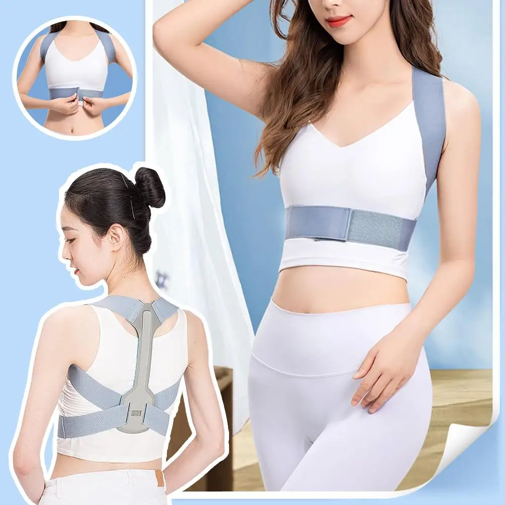 Adjustable Back Shoulder Posture Corrector Upper Back Brace Shoulder Lumbar Support Belt Hunchback Orthotic Posture Corrector