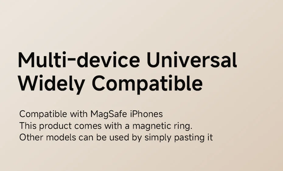 Hagibis Foldable Magnetic Desk Stand 360° for MagSafe