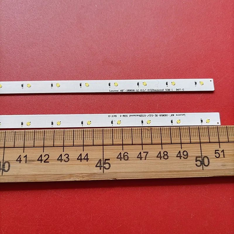 2 PCSLED backlight strip for Sam sung UE49K5100AU UN49K5300 UE49K5100 CY-FK049BNEV3H 49K5100A UE49K5100AK UE49K5100AW UE49K5300A 2