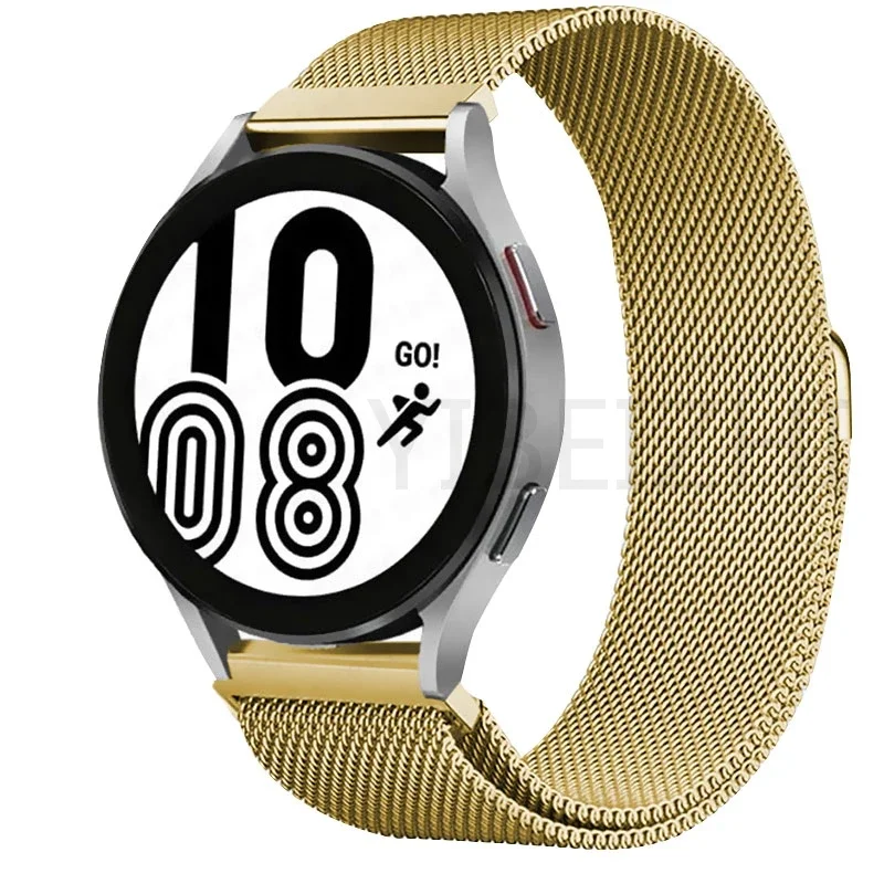 Elegant Milanese Magnetic Watch Strap, 22mm/20mm - Premium Mesh Band