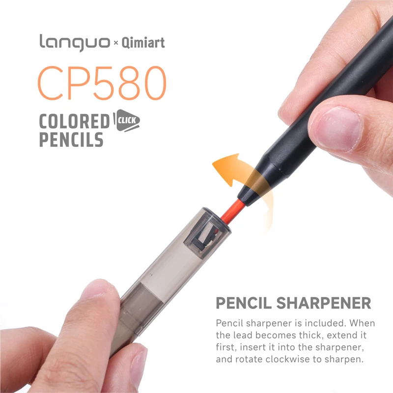 Set di Matite Meccaniche Languo da 3.0mm, 12-96 Colori, con Mina Morbida a Olio per Schizzi, Disegno, Colorazione, Forniture Scolastiche - immagine 5
