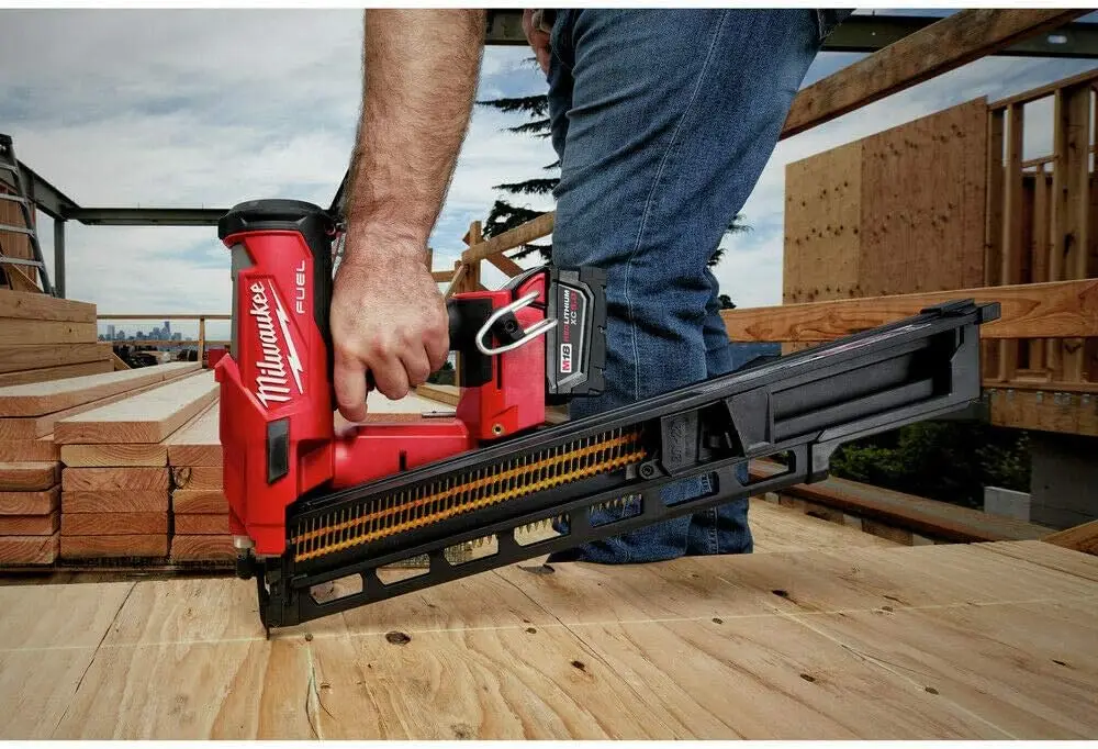 M18 FUEL 21-Degree Framing Nailer (Tool Only) New， separatelyFeaturesEffortlessly drives 2 in. - 3-1/2 in. 6