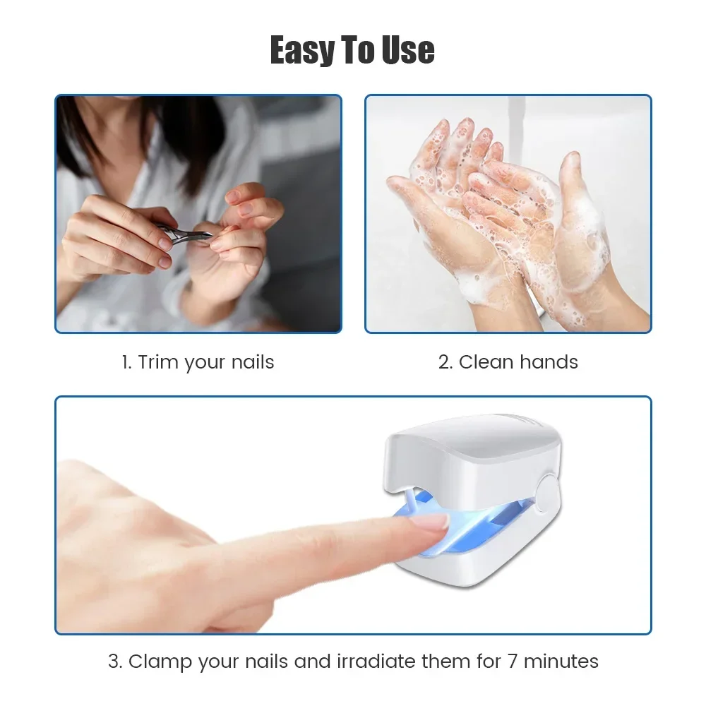 Nail Fungus Laser Treatment Device Repair Toenail Fingernail Fungus Treat Onychomycosis Therapy Cure Machine Effectively Remove nail fungus remover