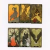 Factory Direct Sales The PDF Guidebook Dark Wood Witch Tarot Cards and TAROT for Beginners with  Mystical Affectional Divination 4