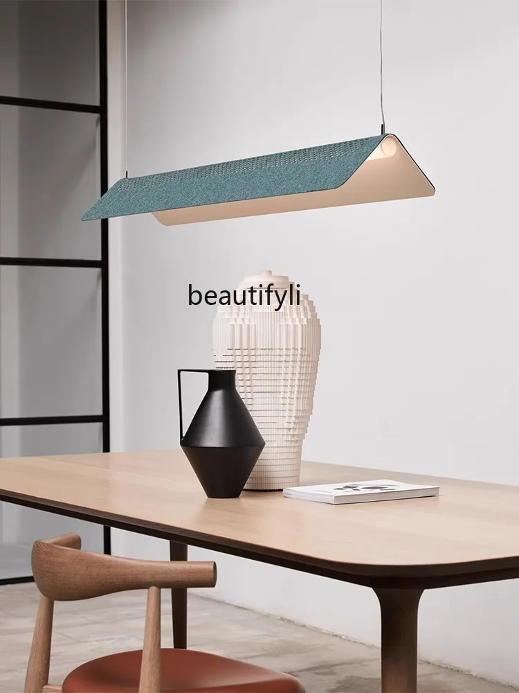 

Office Chandelier Strip Nordic Personalized Designer Desk Simple Reading Hollow Decorative Lamp