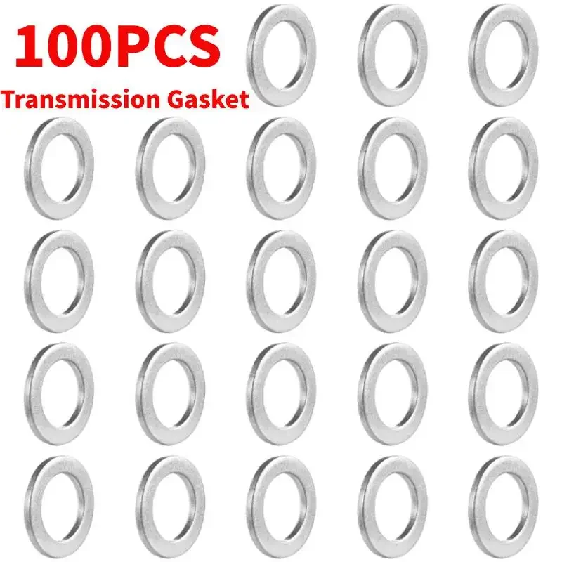 Toyota Runner Avalon Camry Transmission Case Plug Gasket Automotive Oil Drain Plug Seal Gasket 100-25PCS OE:9043018008