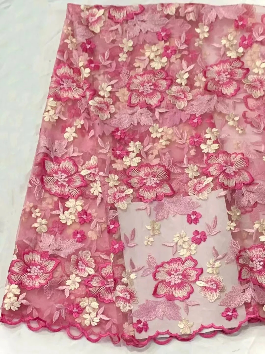 Tela De Seda Pura Estampado Floral - Ancho 42 Pulgadas, Por Metro, Ideal Para Vestidos, Saris, Bufandas