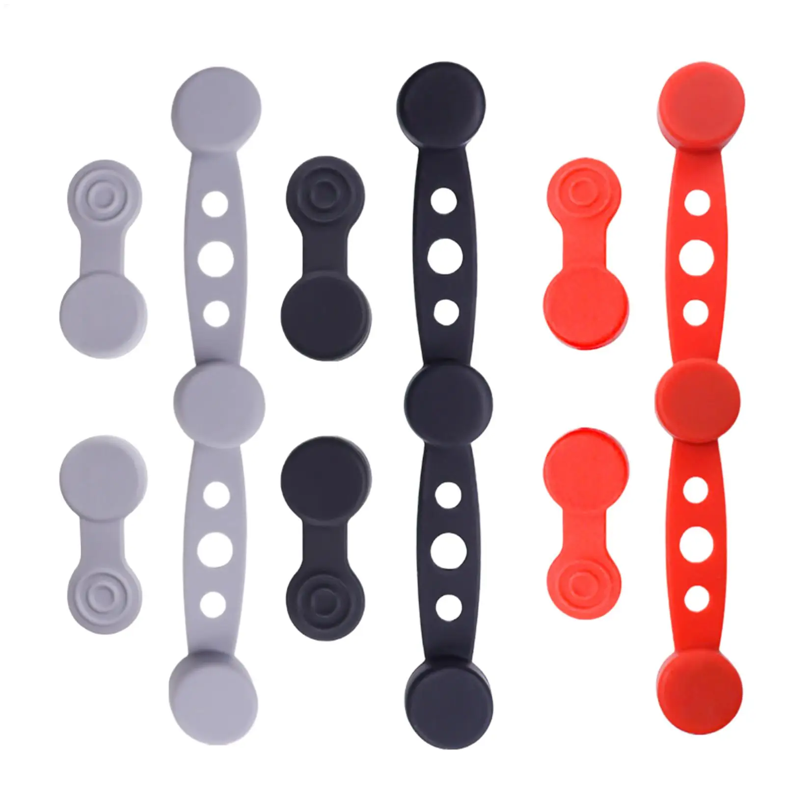 Air Fryer Silicone Magnet Buckles Red Magnets for Parchment Keeping Paper Liners in Place Air Fryer Accessories