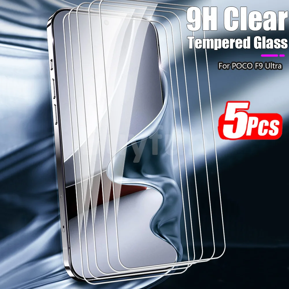 5-Pack Ultra Tempered Glass Screen Protector Film