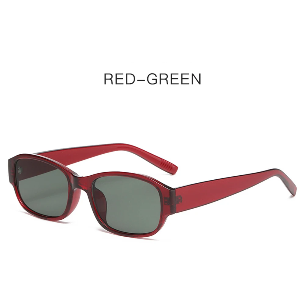 Y2K Retro Glasses Women Fashion Red Square Frame Fashion Eyewear Anti Blue Light Computer Glasses Korean Spectacles Decorative