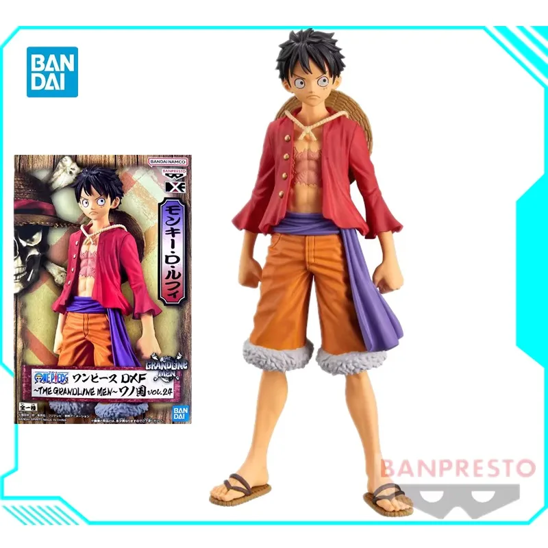 

Bandai Original Banpresto One PieceOne Piece Monkey D Luffy DXF Wano Country Vol.24 Anime Action Figure Model Collectible Toys