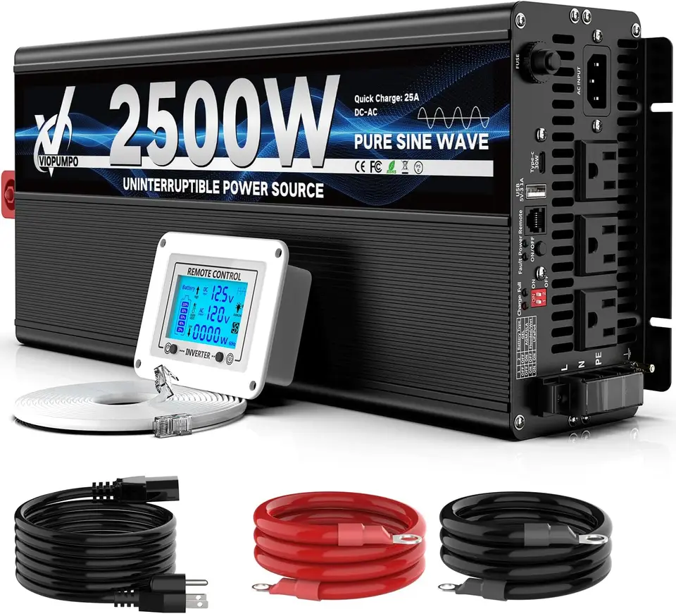 2500 Watt Automatic Backup Battery System for Sump Pumps