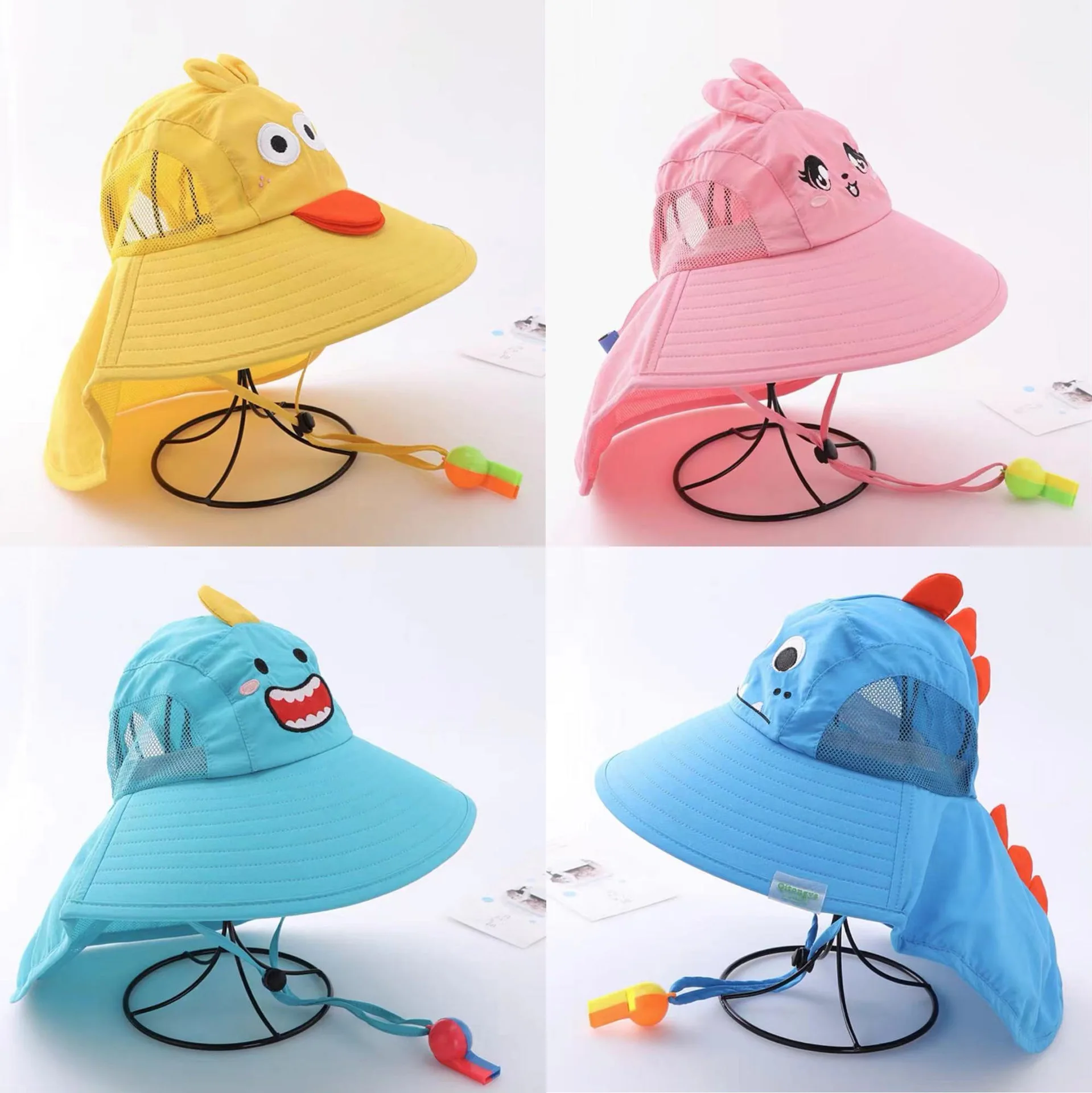 Fashion Big Brim Baby Sun Hat Summer Spring Kids Bucket Hat