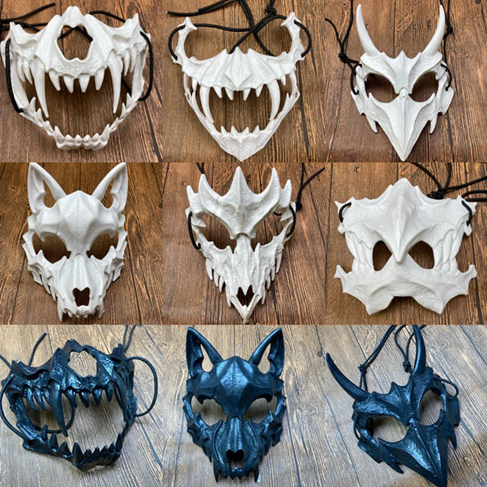 Animals Skull Wolf Mask Masquerade Sexy Eyemasks Women Men Dressup