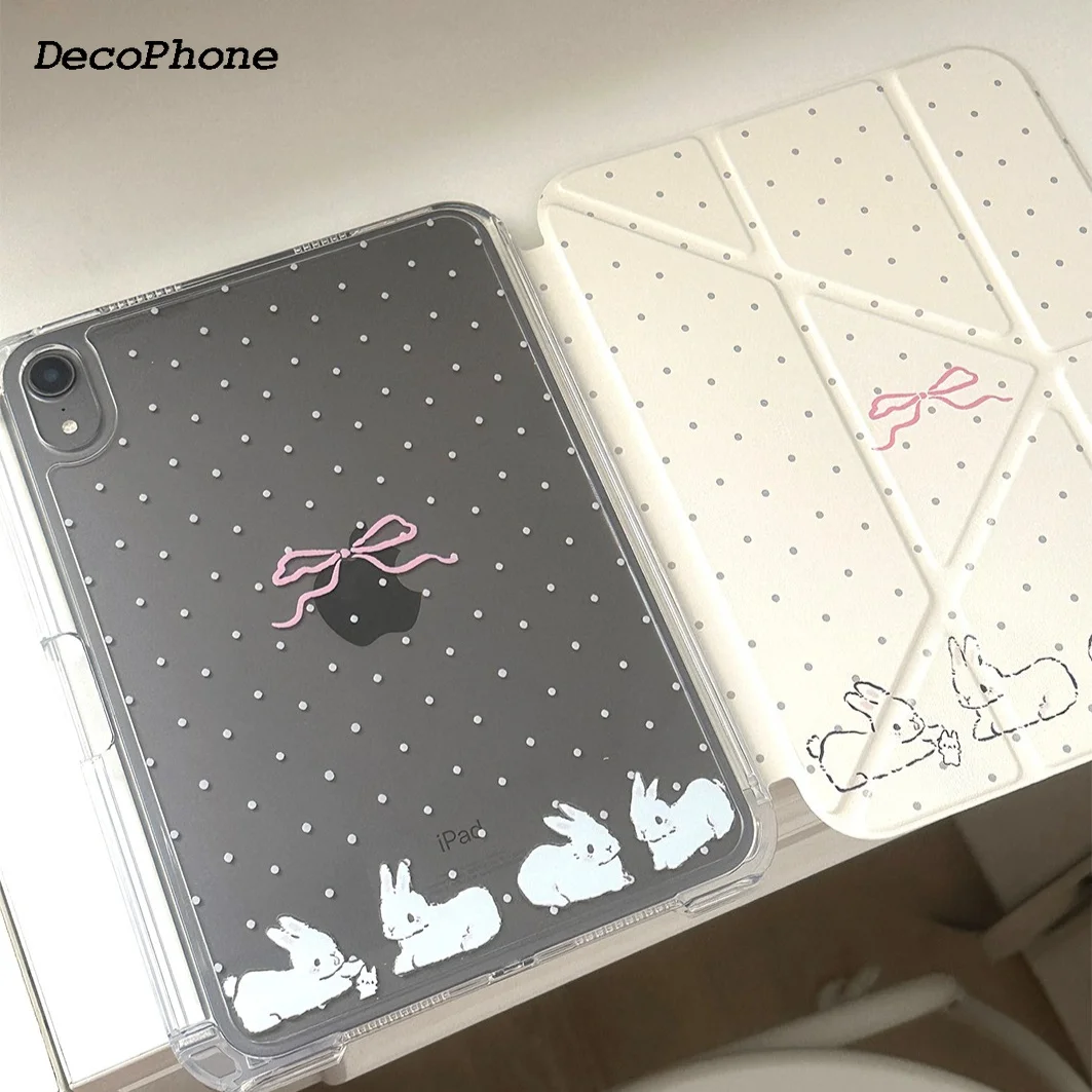 Cute Bunny Y-Fold Tablet Case