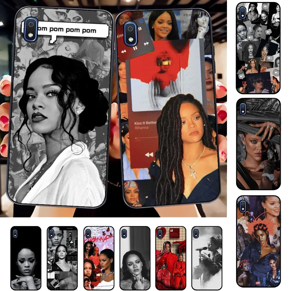 Hot Singer R-Rihan Custodia Per Telefono Per Samsung A 10 11 12 13 20 21 22 30 31 32 40 51 52 53 70 71 72 73 91 13 Shell