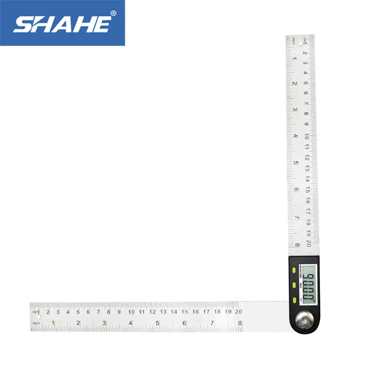 Digital Angle Finder Ruler 200/300 mm Digital Protractor Goniometer 2-in-1 Angle Gauge With Stainless Steel Blades